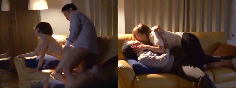 女性向けアダルト動画「久しぶりのぬくもりがレイプだなんて（その2）人のエッチを見てしまうなんて！」のシーン画像