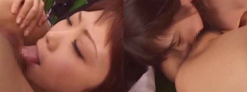 女性向けアダルト動画「クンニ攻めでお互いのおマンコはビクビク痙攣しちゃいます！！」のシーン画像